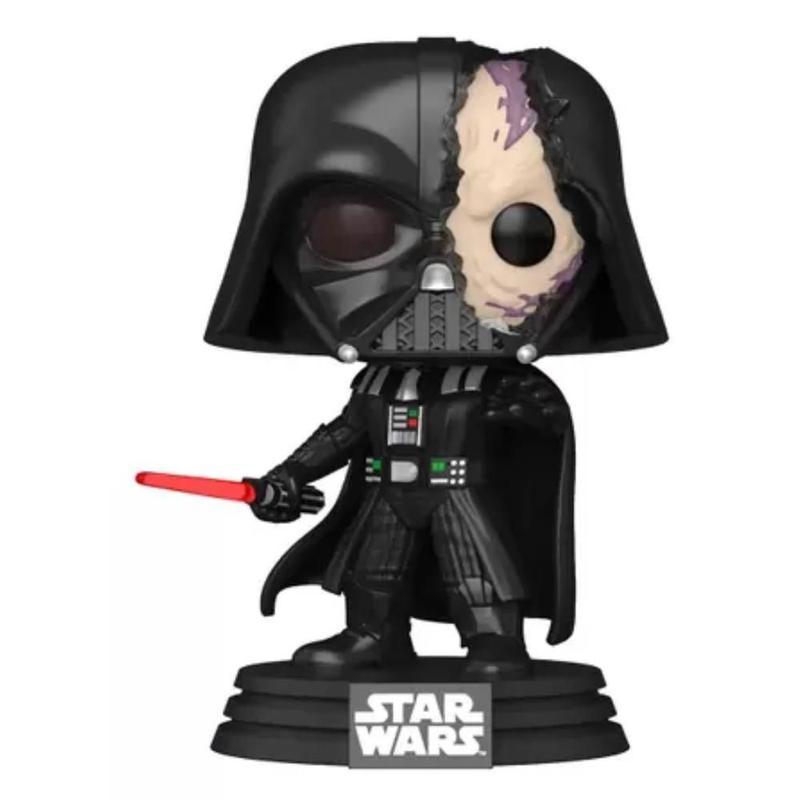 POP MART star wars 【Darth Vader】フィギュア Funko Pop Star Wars 637 Darth Vader with Damaged Helmet